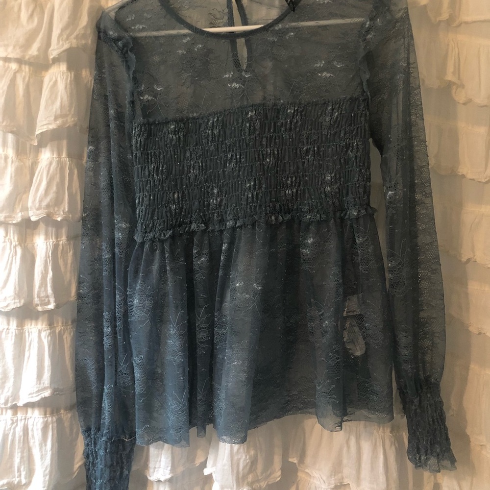 Babydoll eyelash top